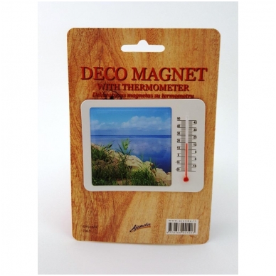 Dekoratyvus magnetas su termometru  7019_jūra