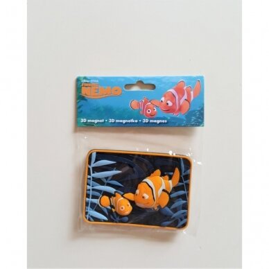 Magnetiniai lipdukai 3D "Žuviukas Nemo" 2