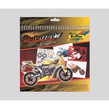 Trafaretų rinkinys ,,Motorrad"