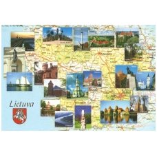 Turistinis atvirukas 4001.6756 Lietuva