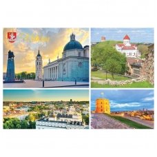Turistinis atvirukas 4001.9390 Vilnius