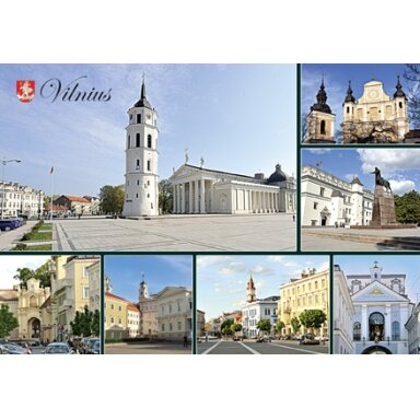 Turistinis atvirukas 4001.7821 Vilnius