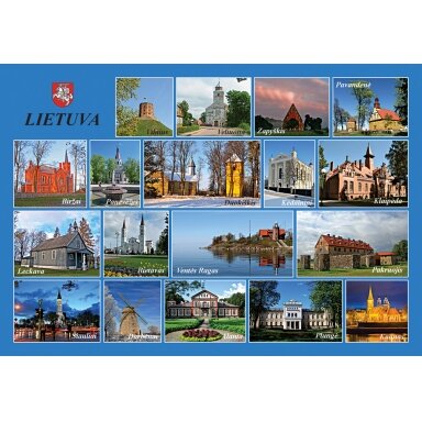 Turistinis atvirukas 4001.8384 Lietuva