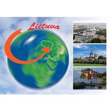 Turistinis atvirukas 4001.8678 Lietuva