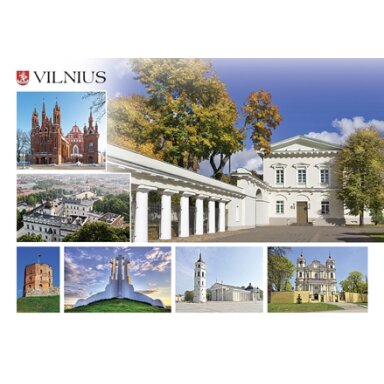 Turistinis atvirukas 4001.8681 Vilnius