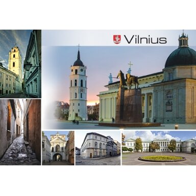 Turistinis atvirukas 4001.8682 Vilnius