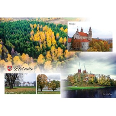 Turistinis atvirukas 4001.8974 Lietuva