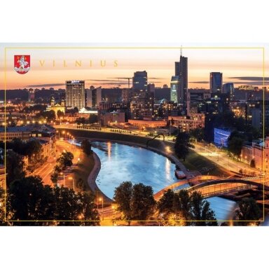 Turistinis atvirukas 4001.9389 Vilnius