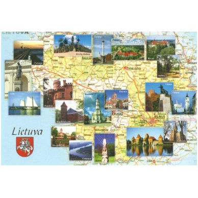 Turistinis atvirukas 4001.6756 Lietuva