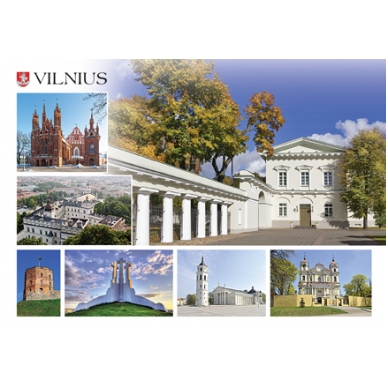 Turistinis atvirukas 4001.8681 Vilnius