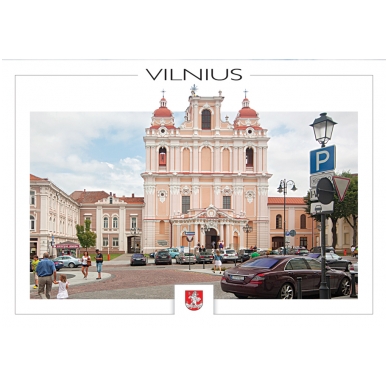 Turistinis atvirukas 4001.8704 Vilnius