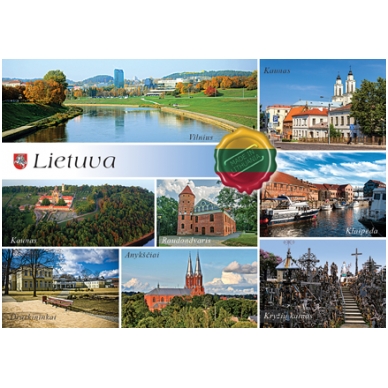 Turistinis atvirukas 4001.8968 Lietuva